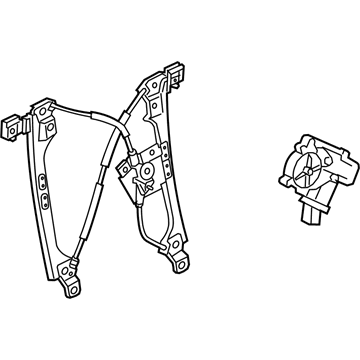 GM 84476224 Window Regulator