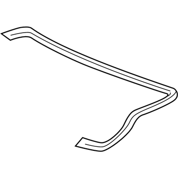 Honda 74865-S5P-A01 Weatherstrip, Trunk Lid