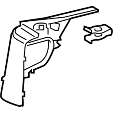 Lexus 58466-78010-C0 Board, Battery Service Cover