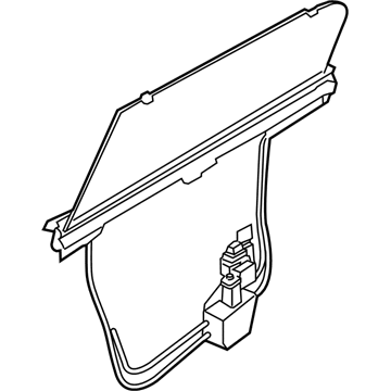 Hyundai 83362-3N002-RY Curtain-Rear Door, RH