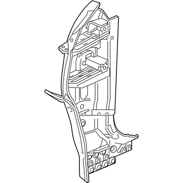 GM 84321759 Hinge Pillar Reinforcement