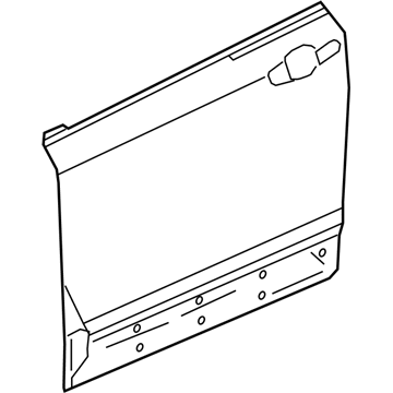 Honda 67111-TLA-A00ZZ Skin, R. FR. Door