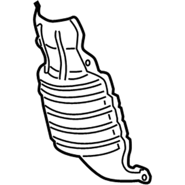 GM 12581990 Shield-Catalytic Converter Insulator Heat