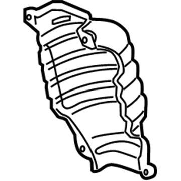 GM 12581989 Shield-Catalytic Converter Insulator Heat