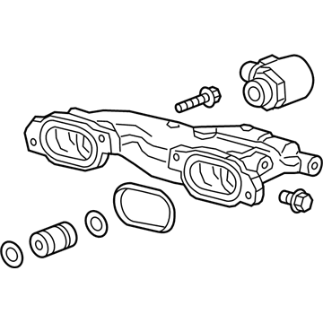 GM 12639243 Manifold Asm-Supercharge Water