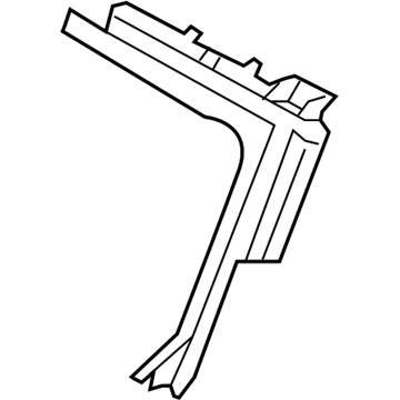 Hyundai 89301-2E010 Frame Assembly-Rear Seat Back Main