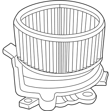 Mopar 4885326AA Motor-Blower With Wheel