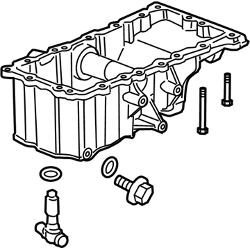 GM 12612260 Oil Pan