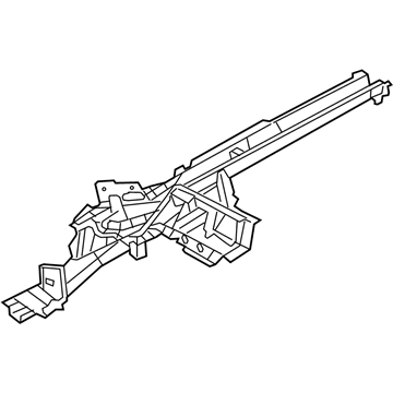 Mopar 68103700AA Rail-Rear