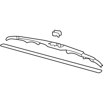 Kia 00009ADU22KA 22" Wiper Blade