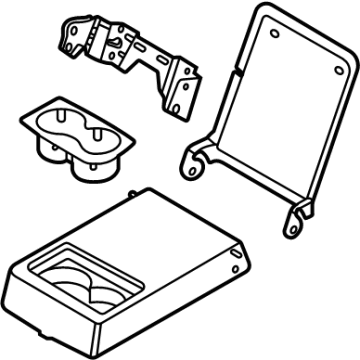 Ford M1PZ-7867112-AA ARMREST ASY