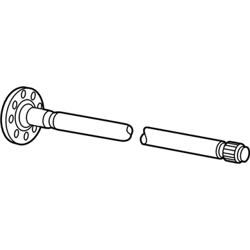 Mopar 5086775AB Rear Axle Shaft