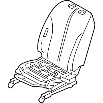 GM 19317573 Seat Back Frame