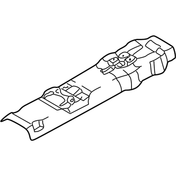 Hyundai 65130-2D000 Reinforcement Assembly-Center Floor