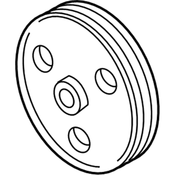 Mopar 4668252 Pulley-Power Steering Pump