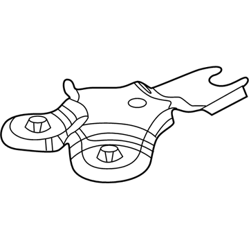 Honda 57116-TRW-A00 Bracket B, Modulator