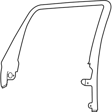 Mopar 1UJ47DX9AA Molding-Rear Door