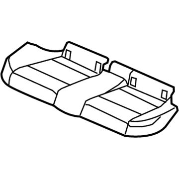 BMW 52-20-7-133-822 Foam Section, Seat