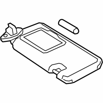 Lexus 74320-11090-A3 Visor Assy, LH