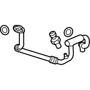 GM 95366493 Front AC Hose