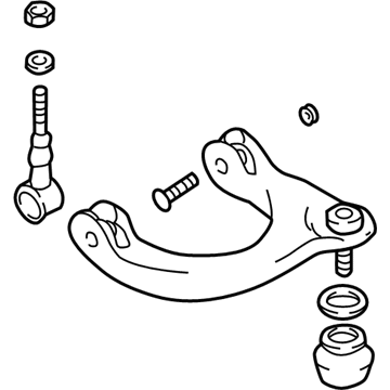 Kia 544103F100 Arm Assembly-Front Upper LH