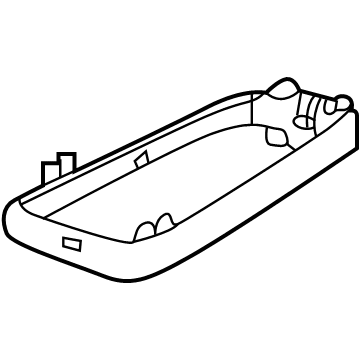 Kia 92812C5000 Lens-Overhead CONSOL