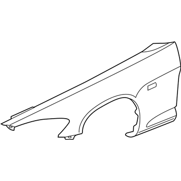 Honda 60260-S2A-A92ZZ Panel, Left Front Fender (Dot)