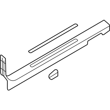 Hyundai 85881-2M000-9P Trim Assembly-Front Door Scuff RH