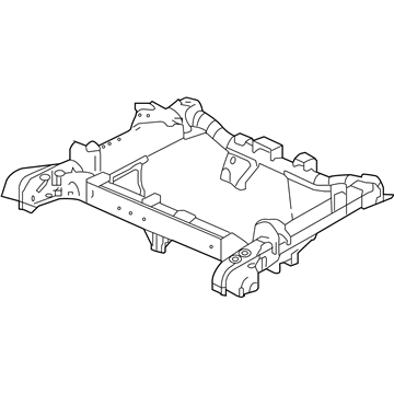 Honda 50300-TRW-A02 Sub-Frame, Rear