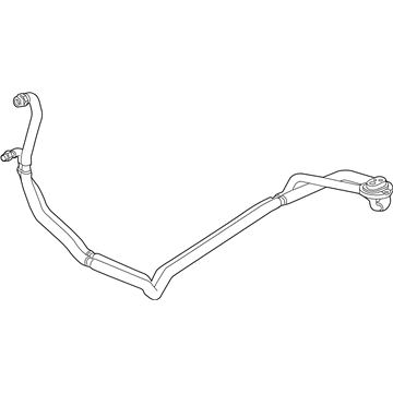 Honda 80329-SZA-A01 Pipe, RR. Suction & Receiver