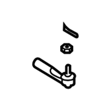 Nissan 48640-AL585 Socket Kit-Tie Rod, Outer