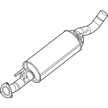 Mopar 68426986AA MUFFLER-EXHAUST