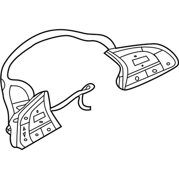 Infiniti 25549-5NA0A Switch Assembly-Auto Transmission, Steering