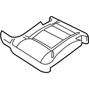 GM 12454289 Pad Asm, Passenger Seat Cushion