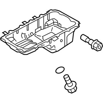 Ford CR3Z-6675-B Oil Pan