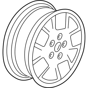 Mopar YH57PAKAA Wheel-Aluminum