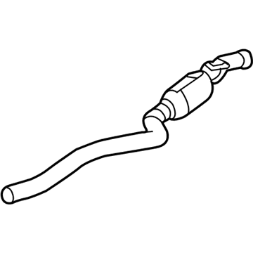 Mopar 68191412AB Exhaust Pipe And Resonator