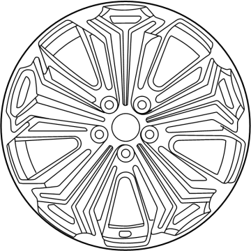 Toyota 42611-42590 Wheel, Alloy