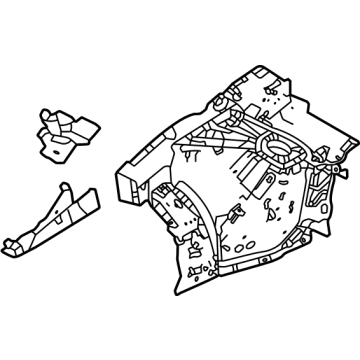 Acura 60750-TYA-A00ZZ Housing Complete Left, Front