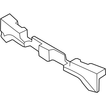 Hyundai 86620-1R210 Absorber-Rear Bumper Energy