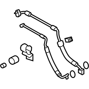 Kia 977753F700 Suction & Liquid Tube Assembly