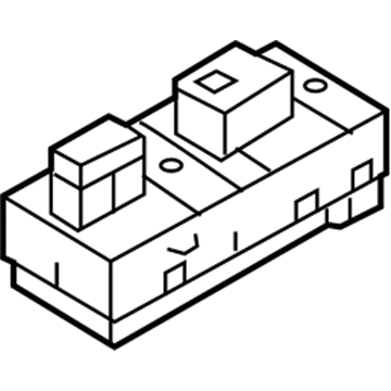 Nissan 25401-6JL0A Switch Assy-Power Window, Main