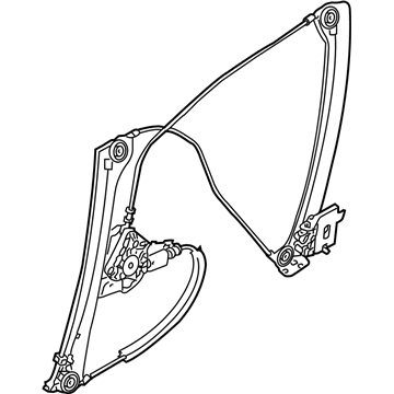 BMW 51-33-7-268-798 Front Right Window Regulator