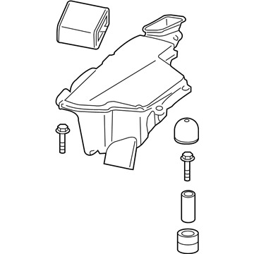 BMW 13-71-7-838-566 Intake Silencer