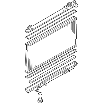 Infiniti 21460-AM900 Radiator Assembly