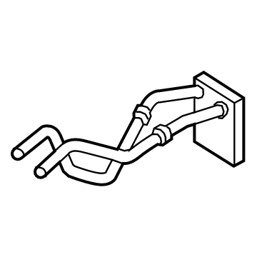 Nissan 27140-9BU0A CORE ASSY-FRONT HEATER