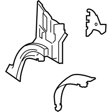 Ford CK4Z-6102588-A Lower Reinforcement