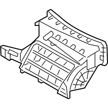 Hyundai 97121-F2000 Case-Inlet Duct