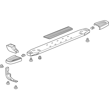 GM 84212741 Step Bar Assembly