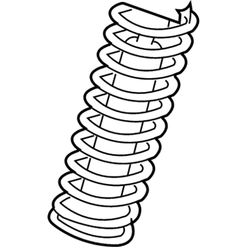 Mopar 4873102 Front Suspension Coil Spring